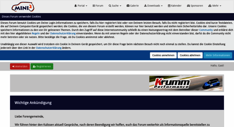 Access Mini2info Mini² Das Große New Mini Forum Aus Deutschland