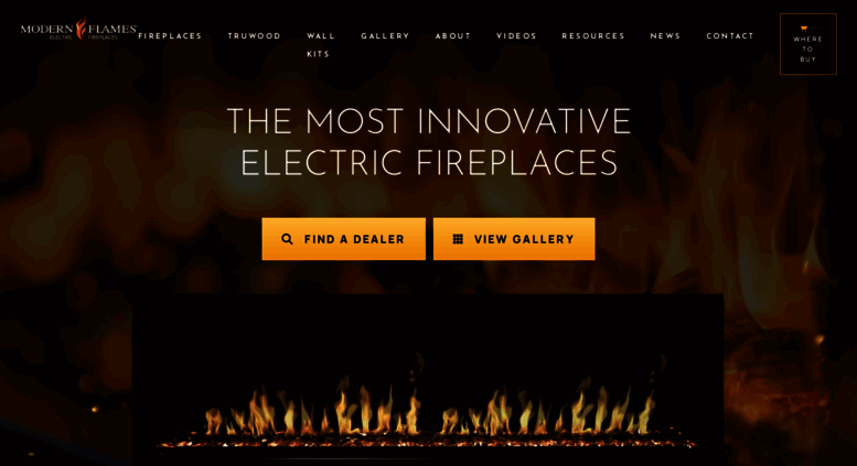 Access Modernflames Com Electric Fireplaces Modern Fireplaces