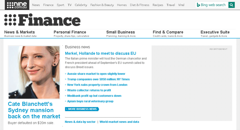 Access money.ninemsn.com.au. nine.com.au – the new ninemsn - News ...