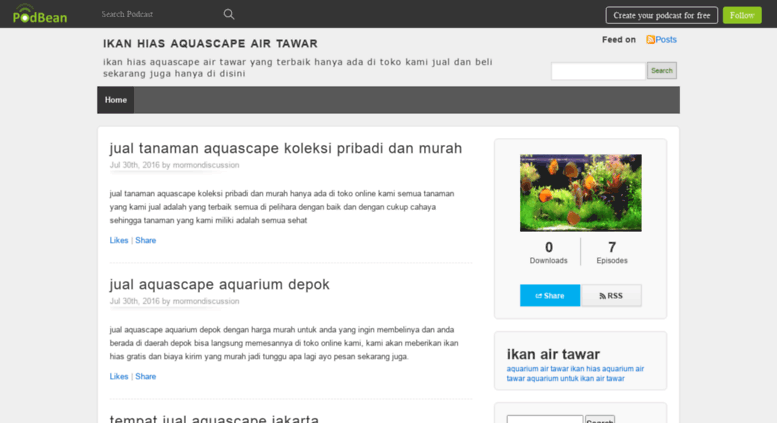 Access Mormondiscussion Podbean Com Ikan Hias Aquascape Air Tawar