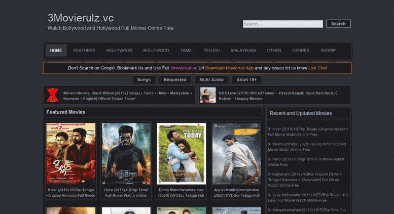 Access Movierulzto Movierulz Watch Bollywood And