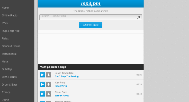 free mp3 download websites