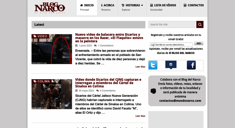 el blog del narco el blog del narco