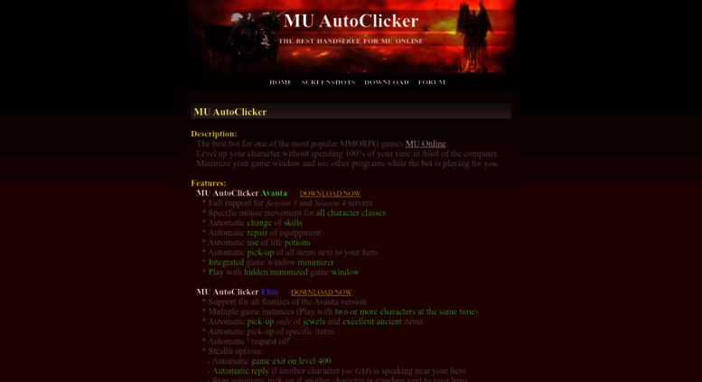 Access Muonline Ktemelkov Info Mu Online Autoclicker