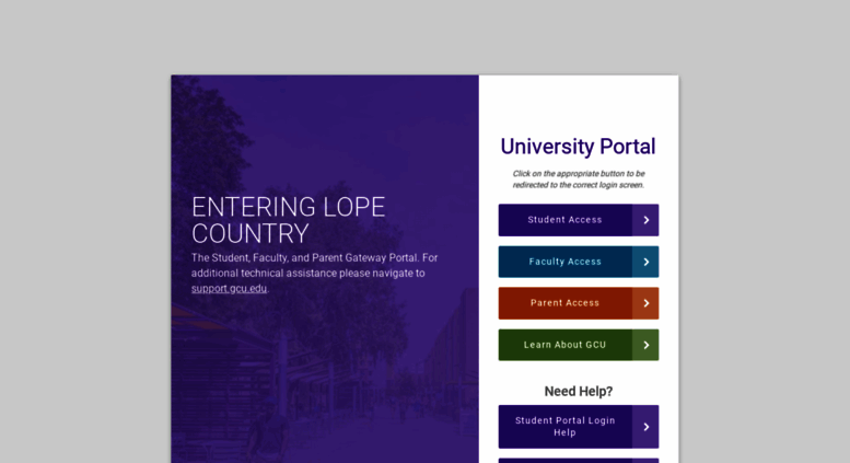 Download Access my.gcu.edu. Student Portal