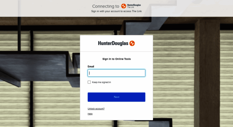 Access My Hunterdouglas Hunter Douglas Online Tools Login My Hunterdouglas Screenshot