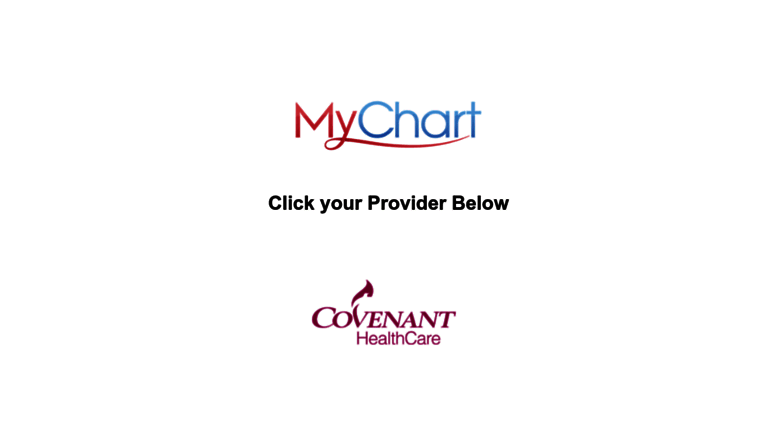 Covenant Healthcare My Chart