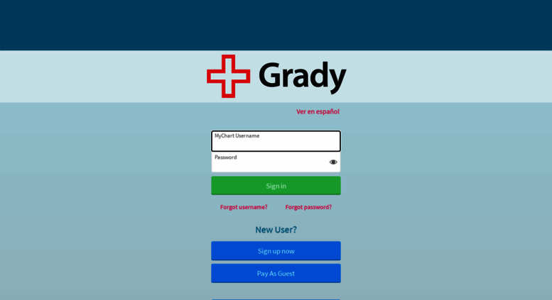 Grady Health System My Chart