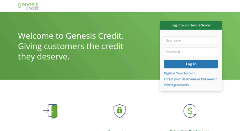 my genesis credit home depot