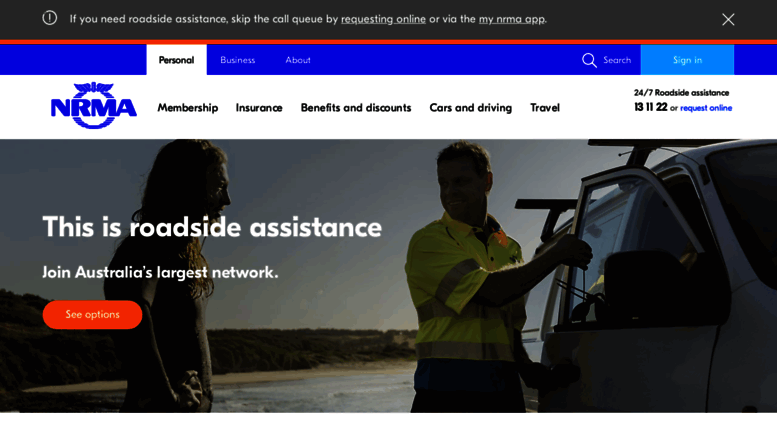 Access mynrma.com.au. NRMA Roadside Assistance, Car Batteries, Loans ... - Mynrma.com.au