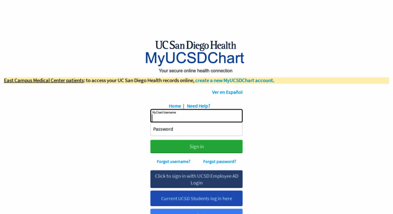 Ucsd Medical Chart