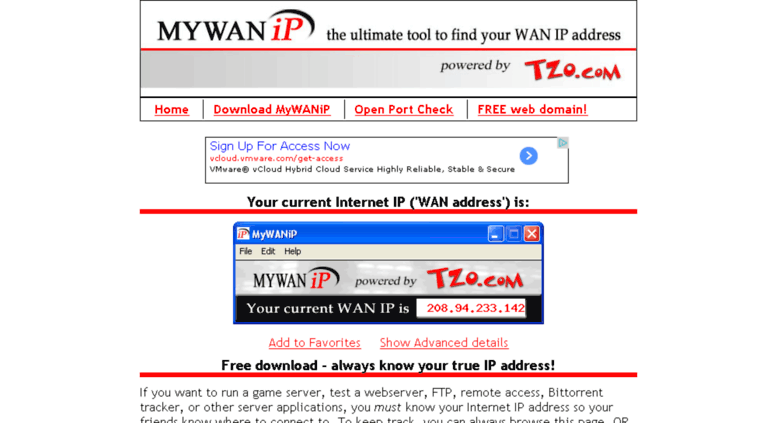 how to check my wan ip