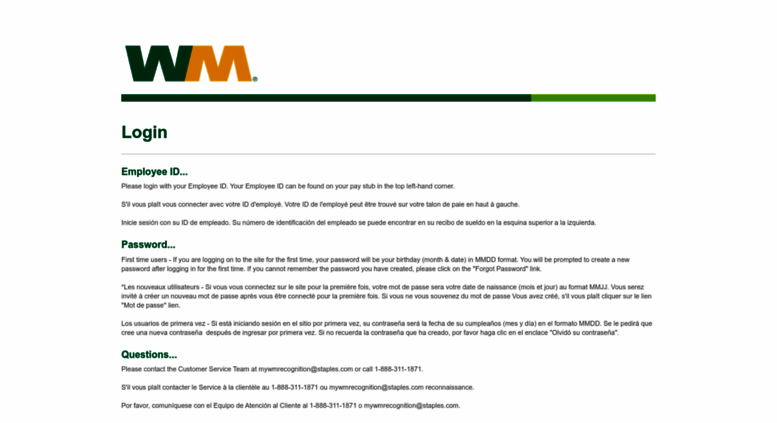 Wm Total Rewards >> Access Mywmrecognition Com My Wm Recognition Sign In Wm Total Rewards >> Access Mywmrecognition Com My Wm Recognition Sign In