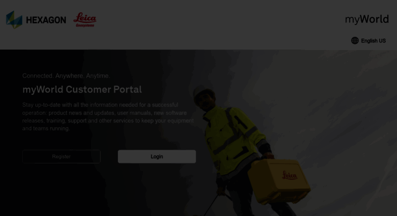 leica myworld portal