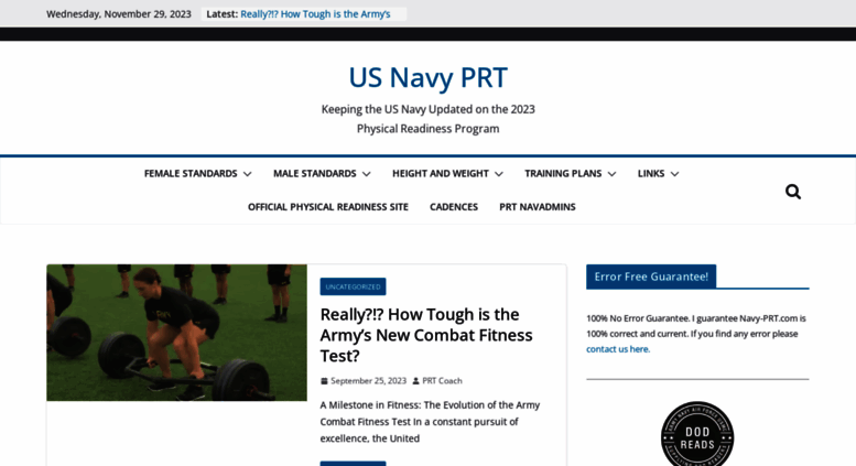 Navy Prt Chart