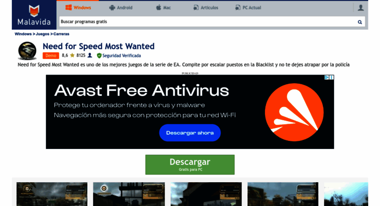 Access Need for speed most wanted malavida Need For Speed Most 