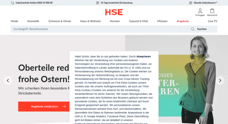 Access Newsletter Hse24 De Hse24 Einfach Online Shoppen