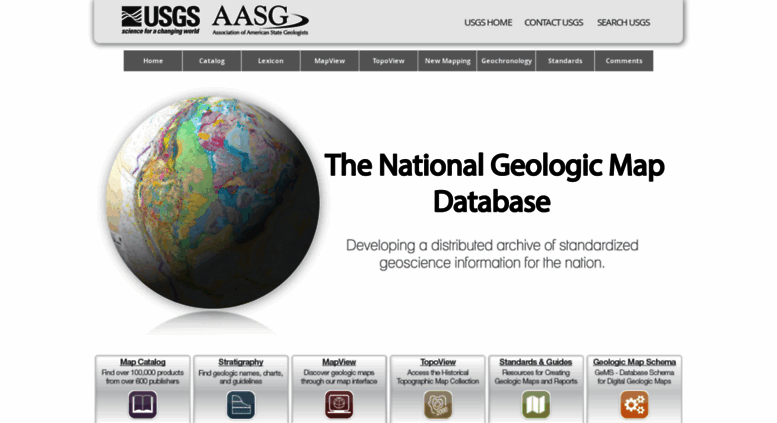 Access Ngmdb.usgs.gov. National Geologic Map Database