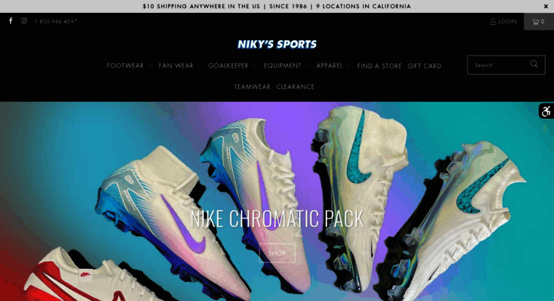 nikys soccer store
