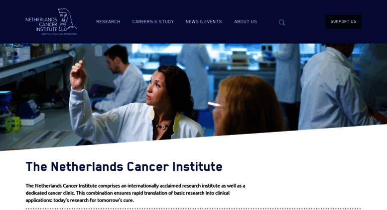 Access nki.nl. NKI - Home - Netherlands Cancer Institute
