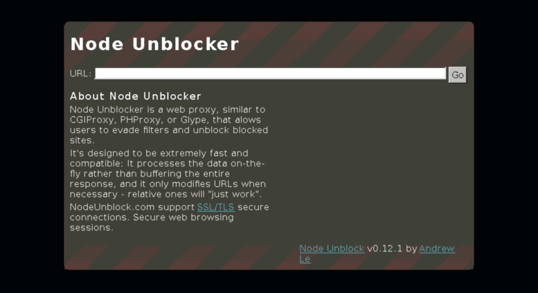 Access nodeunblock herokuapp com Node Unblocker