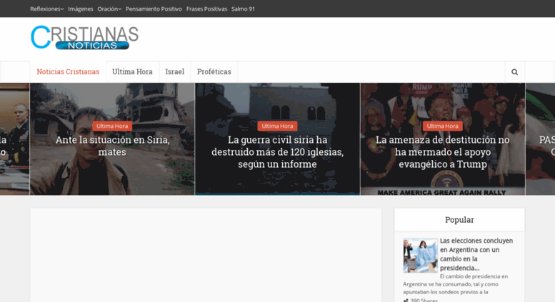 Noticias Cristianas De Israel De Ultima Hora Access noticias.cristianas.com. NOTICIAS CRISTIANAS DE *ÚLTIMA HORA