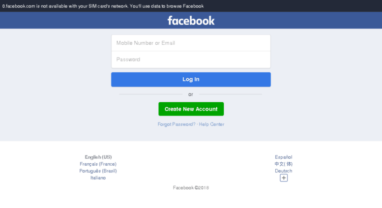 Access o.facebook.com. Log into Facebook | Facebook