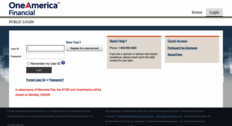 Access Oaretirement Login