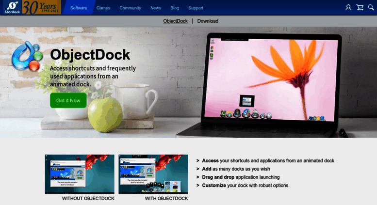 stardock objectdock download stardock objectdock download