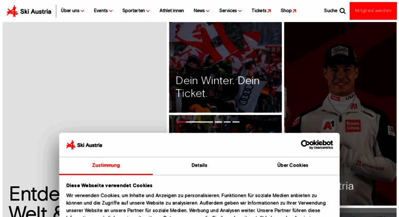 Access Oesv At Osv Osterreichischer Skiverband