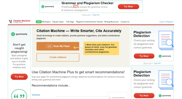 citation machine plagiarism checker