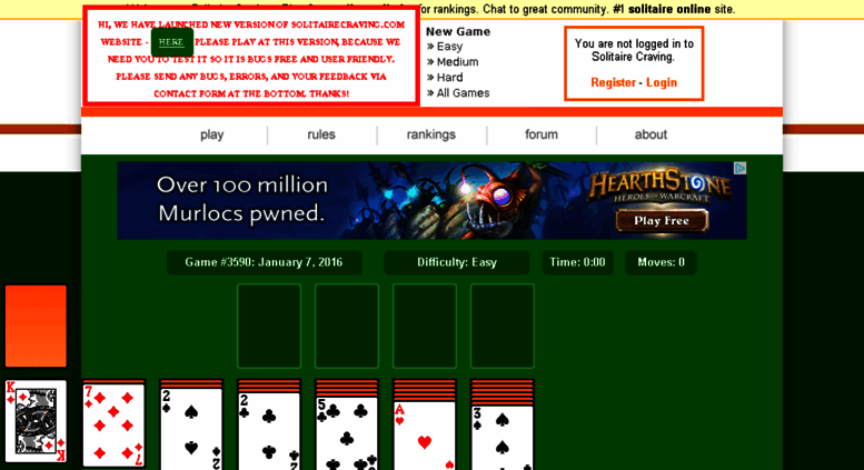 free old solitaire card game