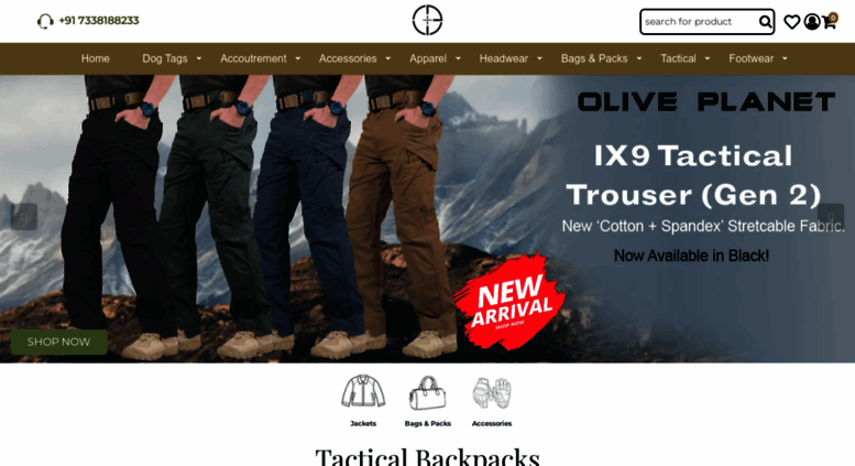 olive planet dog tags