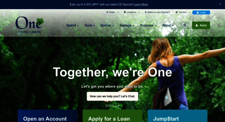 unity one credit union near me