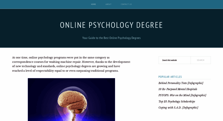 Access Online-psychology-degree.com. Online Psychology Degree | Best ...