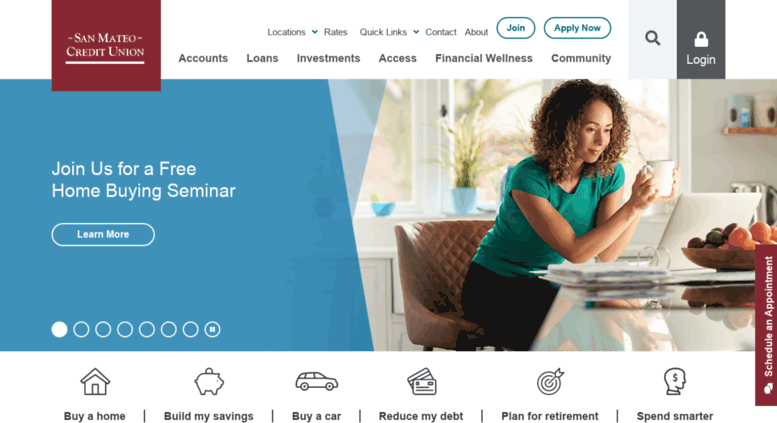 Access Online smcu San Mateo Credit Union CA Credit Union 
