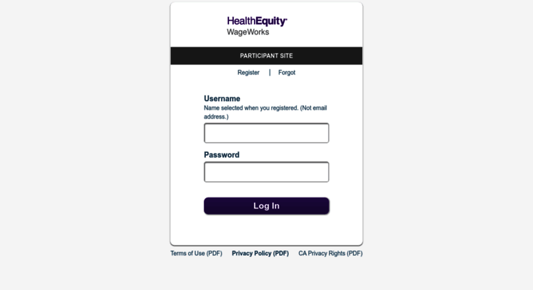 Access Onlineclaims2 Wageworks Com Participant Login