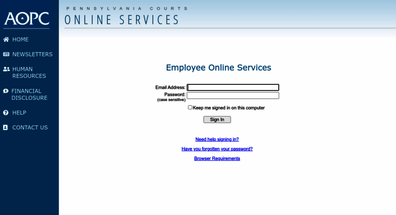 Access onlineservices pacourts us PA Courts Online Services Sign In