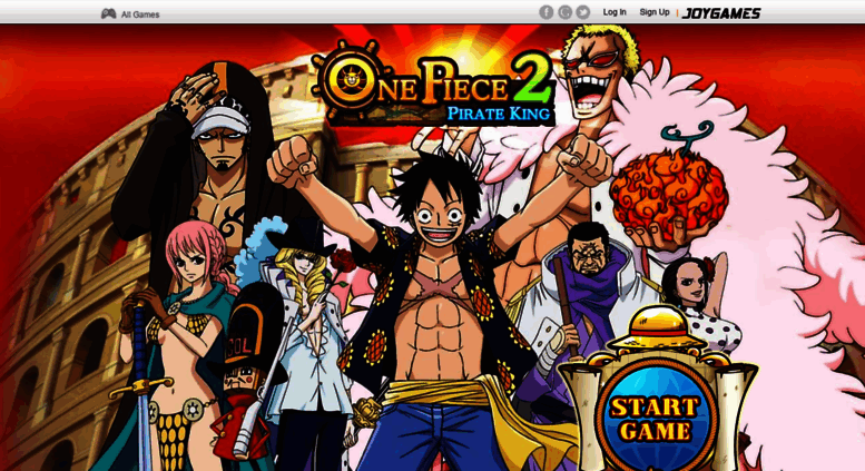 Access Op2joygamesme One Piece Online 2: Pirate King   Anime Game