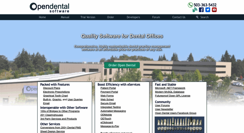 Access Opendental Com Open Dental Software Open Source Practice Management