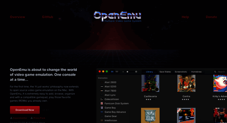 openemu 1.0.4 experimental