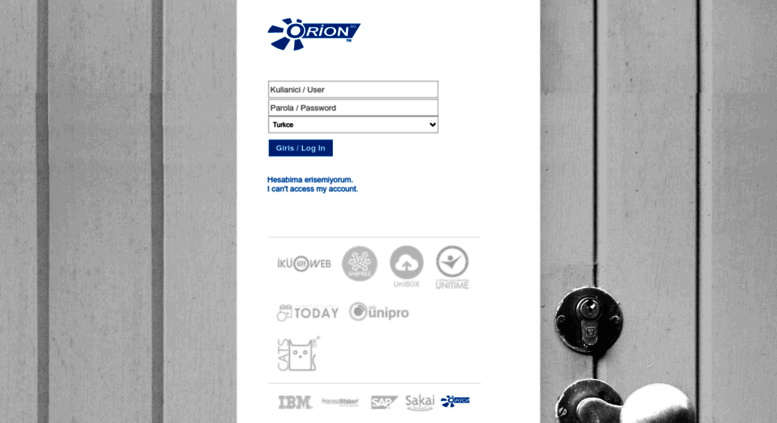 access orion iku edu tr sap netweaver portal