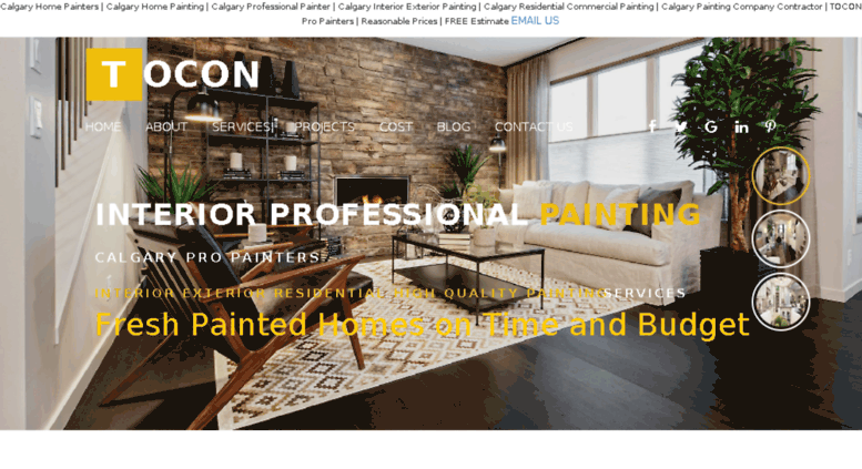 Access Painterservices Ca Tocon Pro Painters Calgary