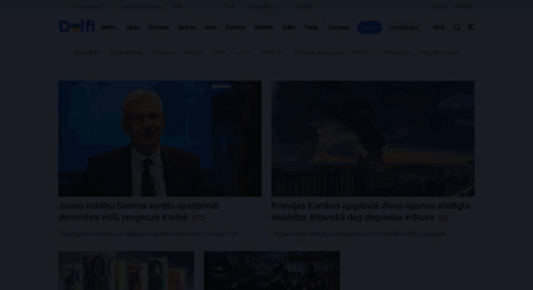 Access Pardod Delfi Lv Delfi Vadosais Zinu Portals Latvija Delfi
