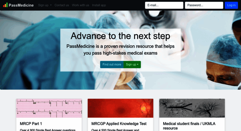 Access passmedicine.com. Passmedicine