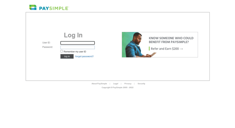 Access payments paysimple com PaySimple Login