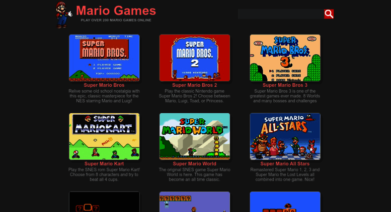 Access Pcmariogames Com Mario Games Play Super Mario Games Online Free