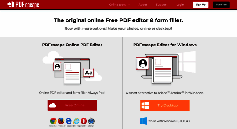 free pdf editor form filler online