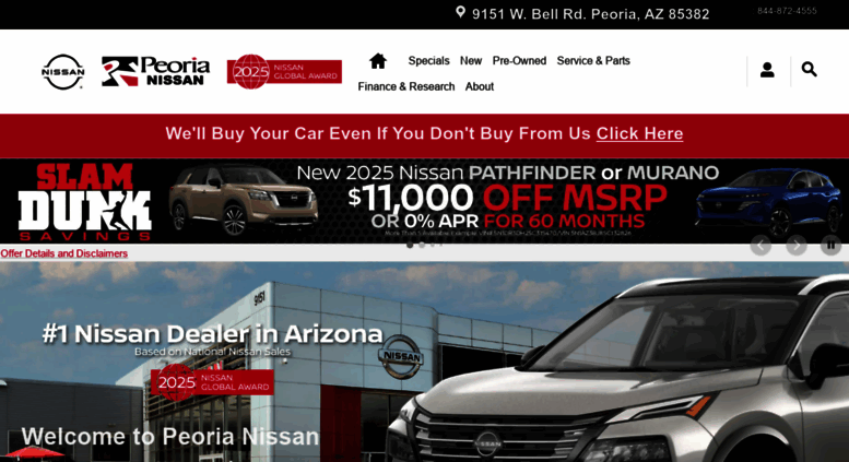 Access peorianissan.com. Peoria Nissan Dealer | New \u0026 Used ...