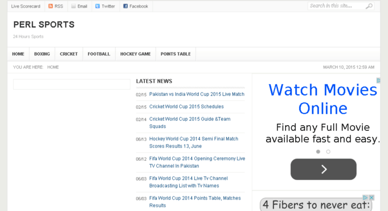 Access Perlsports Com Live Cricket Score Online Schedule